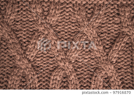 Organic knitting texture with macro woven threads. Organic knitting texture with macro woven threads. 97916870