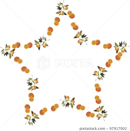 Illustration of a frame frame fruit that can be used for a message card Illustration of a frame frame fruit that can be used for a message card 97917002