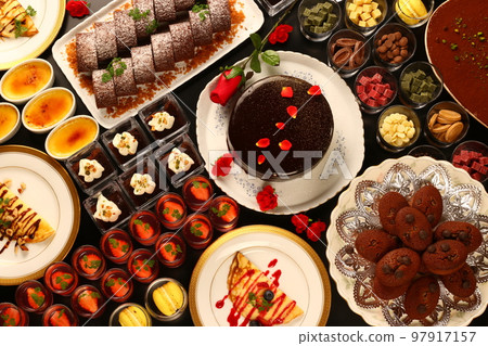 Sweets buffet Valentine image Sweets buffet Valentine image 97917157
