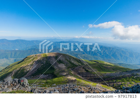 秋季登鞍乘鞍山 97917813
