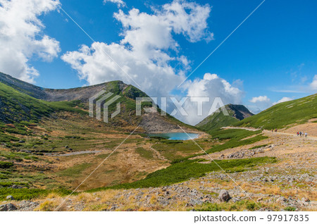 秋季登鞍乘鞍山 97917835