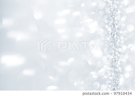 Abstract glitter silver background with copy space 97918434