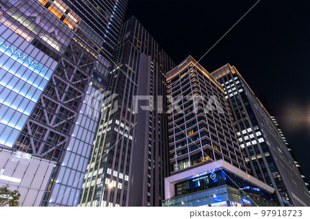 "Tokyo" Tokyo Station Yaesu Exit / City night view 97918723