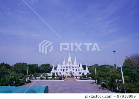 buddhist stupa, pagoda, tie 97918999