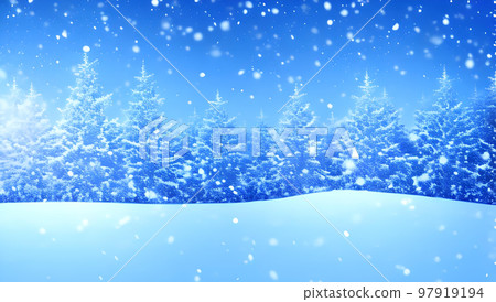 Winter background snow scenery landscape Winter background snow scenery landscape 97919194