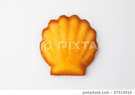 Madeleine sweets white background 97919916