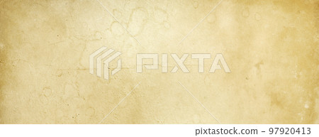 Old parchment paper. Banner texture 97920413