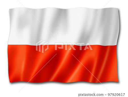 Thuringia state flag, Germany 97920617