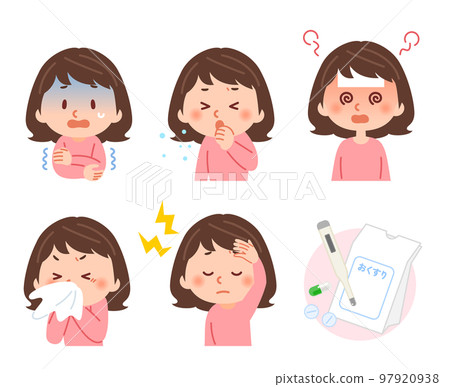 身體狀況不佳症狀組女性 97920938