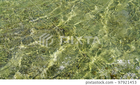 Clear sea water near the coast of Mallorca Clear sea water near the coast of Mallorca 97921453