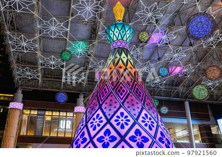 Amu Plaza Kagoshima Illumination Tower of Light Amu Plaza Kagoshima Illumination Tower of Light 97921560