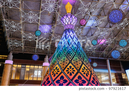 Amu Plaza Kagoshima Illumination Tower of Light Amu Plaza Kagoshima Illumination Tower of Light 97921617