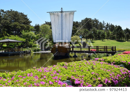 北前船日本遺產北前船停靠港 97924413