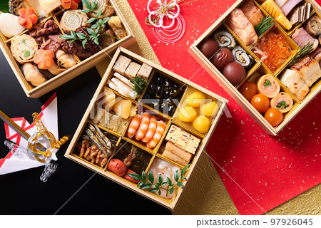 New Year dishes  97926045