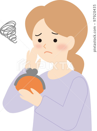 Troubled woman Troubled woman 97928435