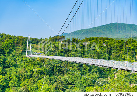 Oita Prefecture Kokonoe "Dream" Large Suspension Bridge 97928693