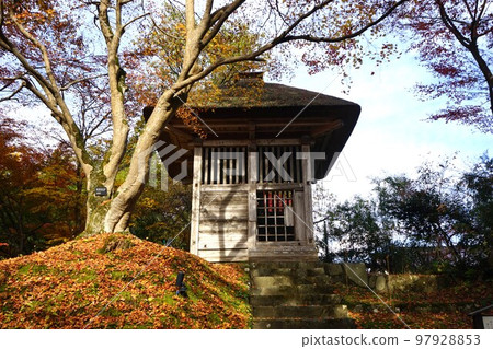 World Heritage Chusonji Bell Tower 97928853