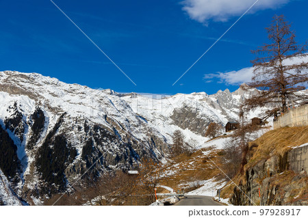 Bodmen hamlet in Bellwald municipality, Switzerland 97928917