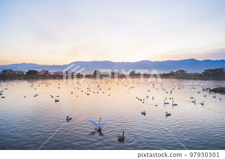 Niigata Morning Lake 97930301