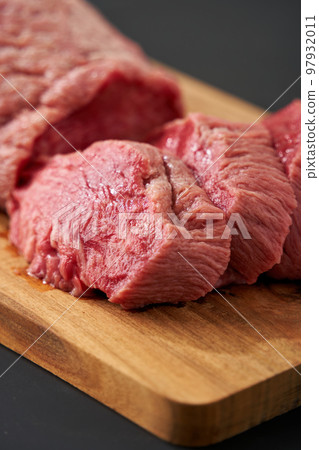 thick sliced raw beef tongue thick sliced raw beef tongue 97932011