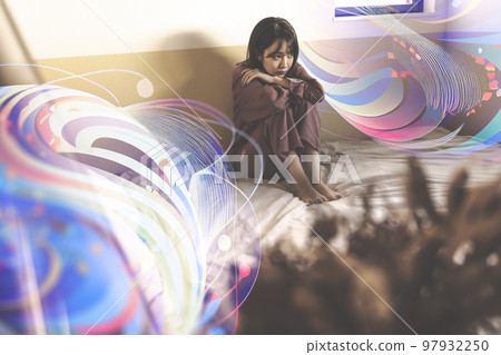 bed, beds, person 97932250