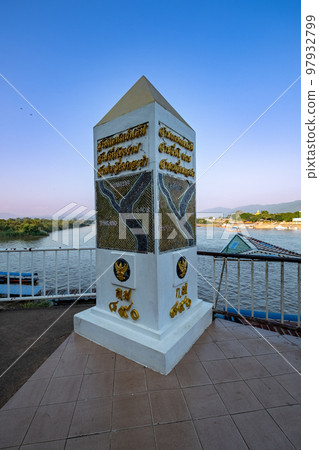 Golden Triangle_Thailand-Laos-Myanmar border Chiang Rai, Kingdom of Thailand 97932799