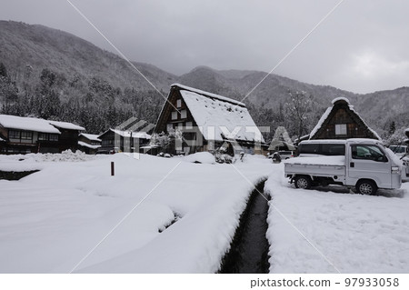 風景照片,岐阜縣,白川村,白川鄉,合掌風 風景照片,岐阜縣,白川村,白川鄉,合掌風 97933058