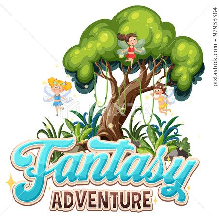 Fantasy adventure text design Fantasy adventure text design 97933384