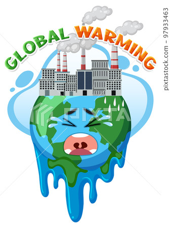 Global warning vector concept 97933463