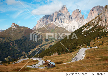 a Mountain road a Mountain road 97936924
