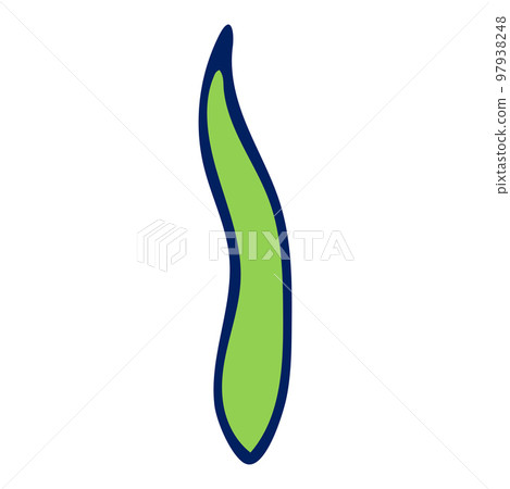 Colored Seaweed llustration on white background. Doodle sketch cartoon underwater worlds isolated object for panorama, print, shirt, kid, baby, swimming pool, game, app and stickers. Colored Seaweed llustration on white background. Doodle sketch cartoon underwater worlds isolated object for panorama, print, shirt, kid, baby, swimming pool, game, app and stickers. 97938248