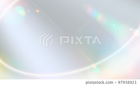 具有美麗圓形光線的背景 97938921