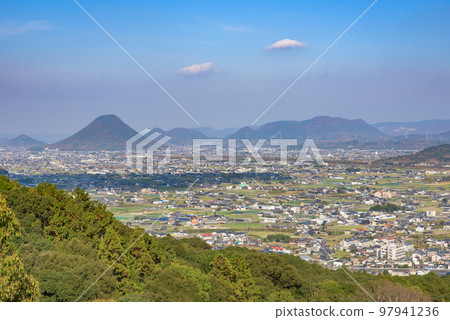 The view from Kotohiragu Shrine, Kotohira-cho, Nakatado-gun, Kagawa Prefecture, Japan 97941236