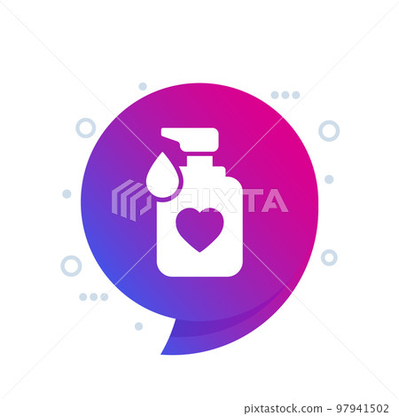 lubricant icon, sex lube or intimate gel lubricant icon, sex lube or intimate gel 97941502