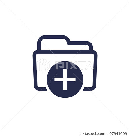 create new folder icon, vector create new folder icon, vector 97941609