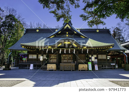 Fuchu, Tokyo Metropolitan Shrine, worship hall Fuchu, Tokyo Metropolitan Shrine, worship hall 97941773