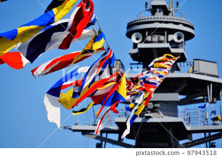 battleship deck flag battleship deck flag 97943518