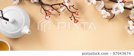 中國新年 過年 梅花 紅包 裝飾 背景 Chines new year background 新年 中國新年 過年 梅花 紅包 裝飾 背景 Chines new year background 新年 97943674