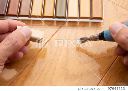 Flooring (floor) scratch repair 97945613