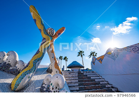 Shima Spain Village during winter vacation 97946566