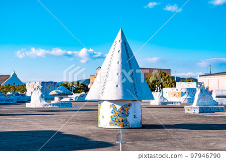 Shima Spain Village during winter vacation Shima Spain Village during winter vacation 97946790