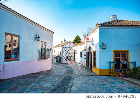 Shima Spain Village during winter vacation Shima Spain Village during winter vacation 97946795