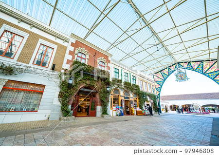 Shima Spain Village during winter vacation Shima Spain Village during winter vacation 97946808