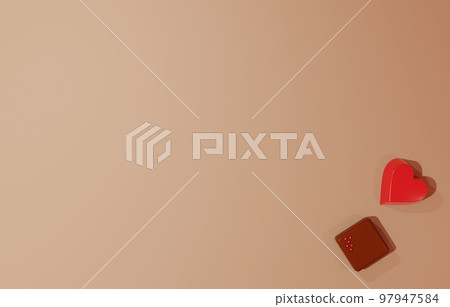 3D材質_情人節巧克力 3D材質_情人節巧克力 97947584