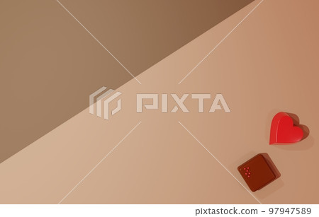 3D材質_情人節巧克力 3D材質_情人節巧克力 97947589