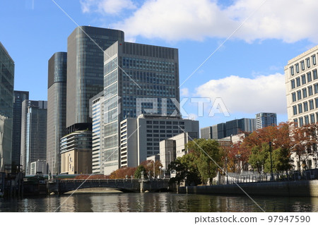 大阪府大阪市北區中之島風光 大阪府大阪市北區中之島風光 97947590
