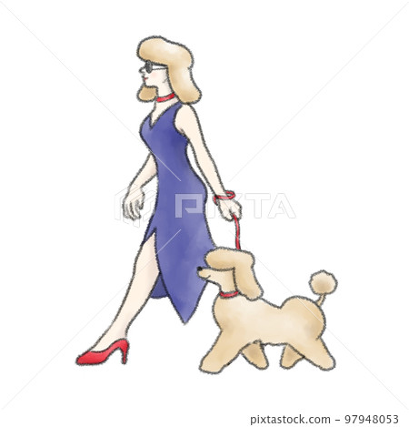 Mrs. Poodle and Poodle Walk Mrs. Poodle and Poodle Walk 97948053