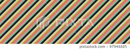 Retro color palette, striped diagonal pattern 97948885