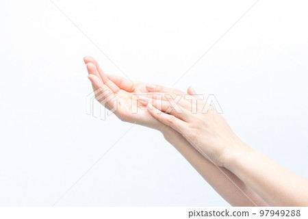 美麗女人的手圖片 97949288