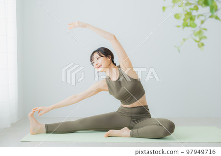 Yoga exercise 97949716